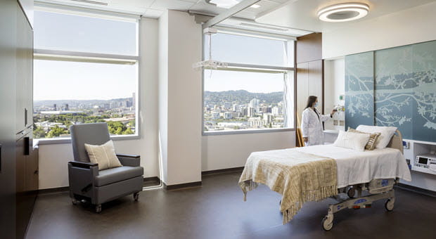 Randall Family Birth Center suite