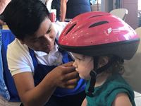 Bike helmets in community 