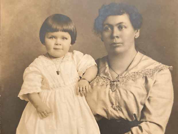 Carrie Grimm delivered Daisy at Legacy Emanuel Medical Center in 1916