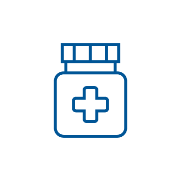 Pill bottle icon