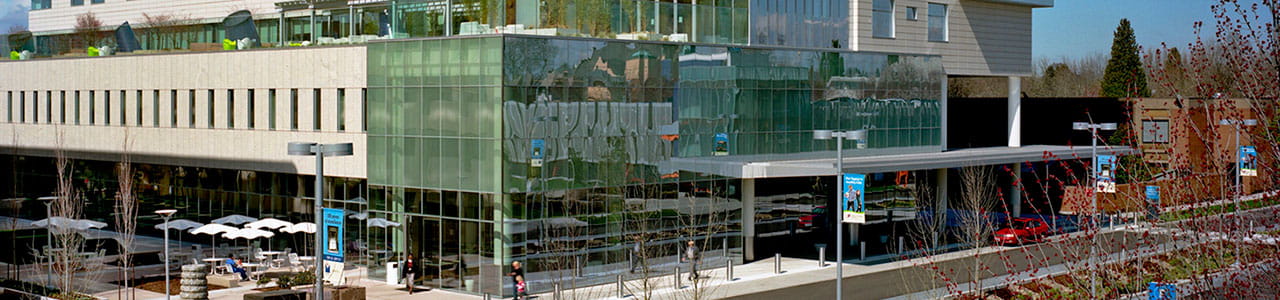 Randall Children's Hospital Exterior View