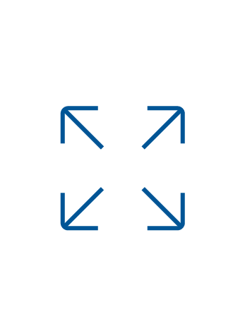 icon of four arrows pointing outwards