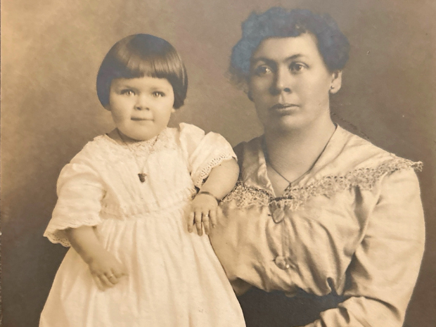 Carrie Grimm delivered Daisy at Legacy Emanuel Medical Center in 1916