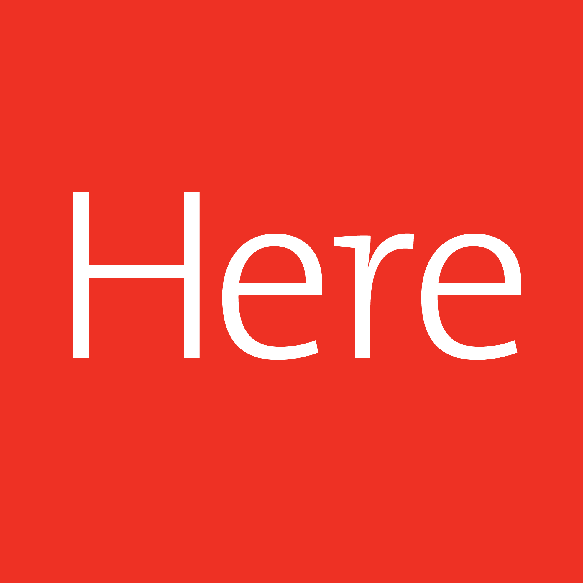 Here in a red box
